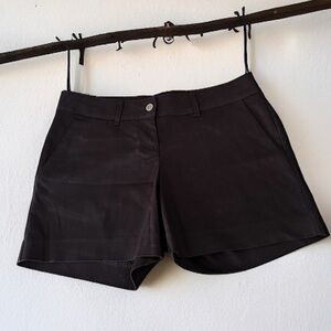 The Limited Black Flat Front Stretch Shorts Size 8 | Classic Summer Style